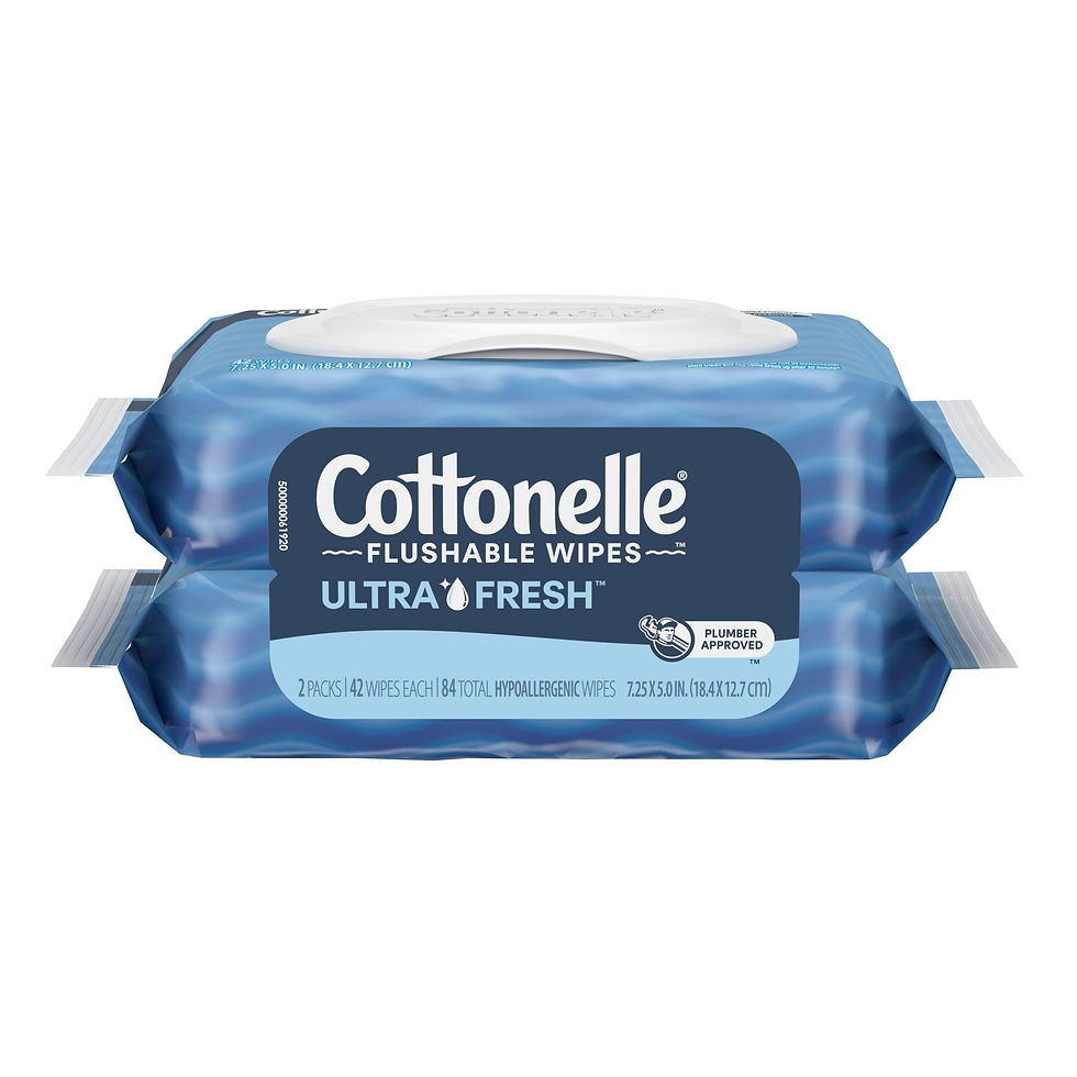 Thumbnail: Cottonelle Ultra Fresh Flushable Wet Wipes, 2 Flip-Top Packs