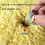 Thumbnail: 1PC Genuine 3M05705 Wool Ball Yellow Double-sided Polished Wool Wheel Lock Screw