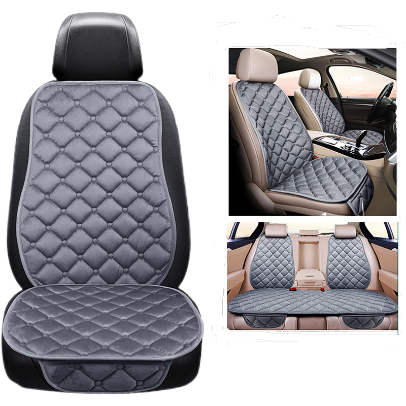 Car Seat Cover Protector Universal Winter Warm Auto Seat Cushion Rear Seat Cushi