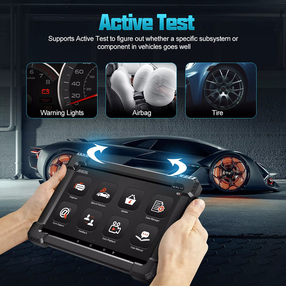 Thumbnail: X7 OBD2 Scanner Wireless Bluetooth Car Full System Scanner with 10 Reset Service