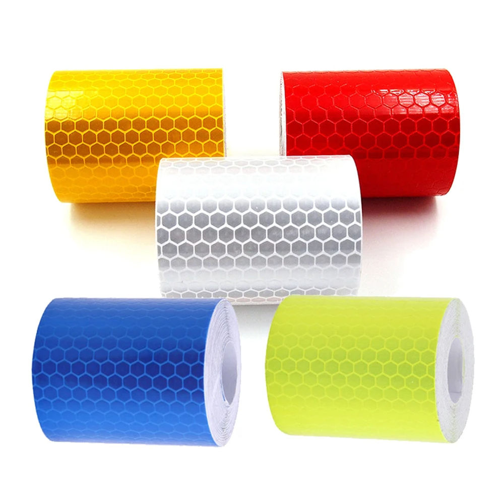 3M/1M Car Reflective Tape Auto Safety Warning Sticker Reflector Protective Tape