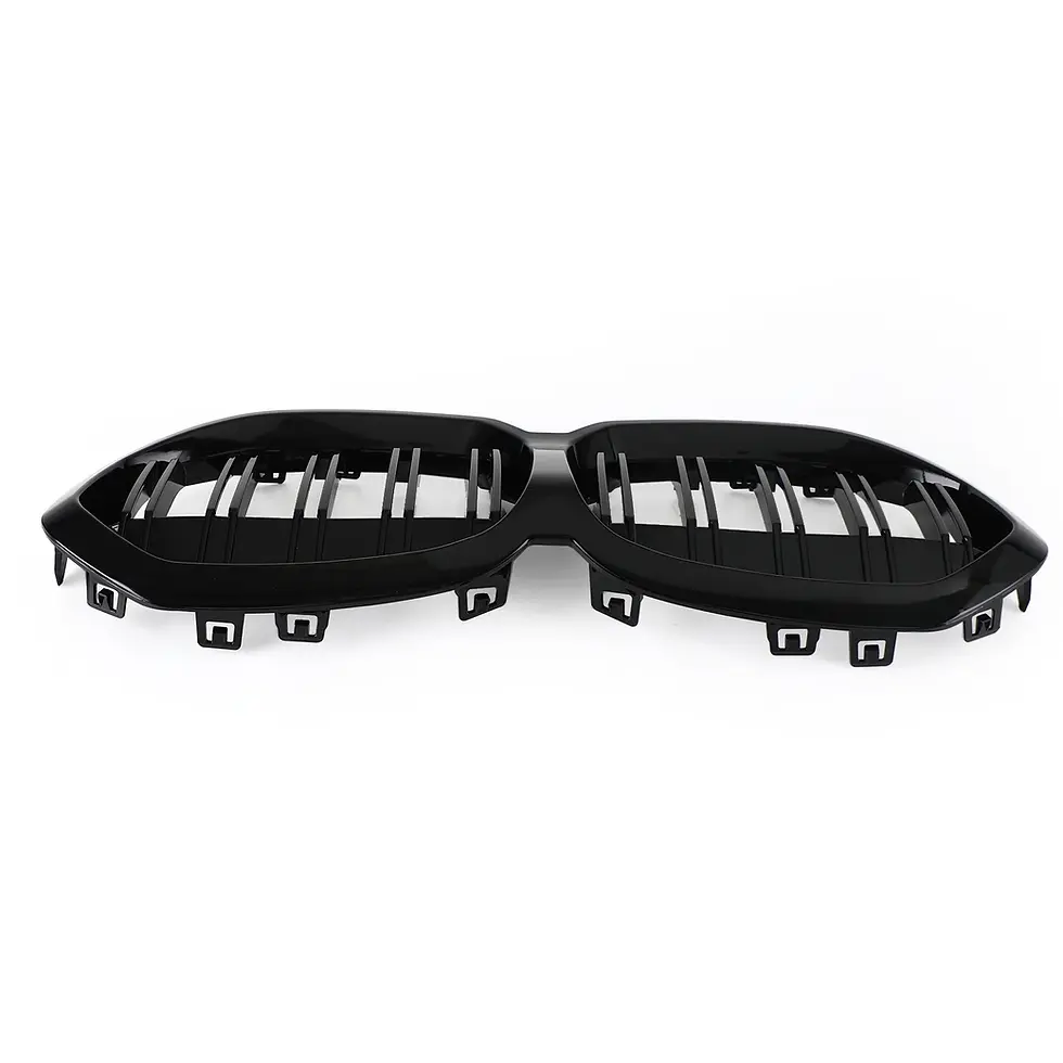 Thumbnail: Areyourshop Gloss Black Double Slat Front Hood Grille for BMW F40 1 Series 118i