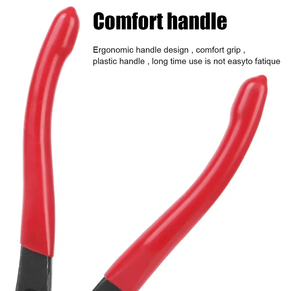 Thumbnail: Car Oil Hose Crimping Plier Repair Tools Calliper Vise Pipe Clamp Collar Clip Au