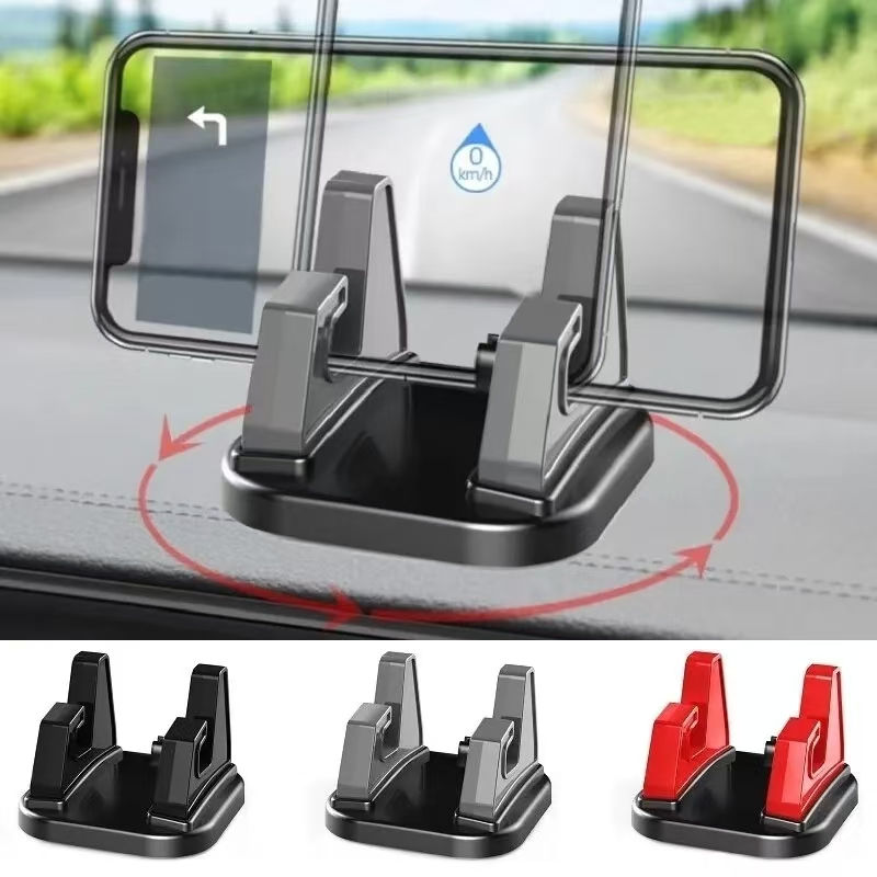 Car Phone Holder Stick To Dashboard Bracket Phone Stand Silicone Car Dashboard G