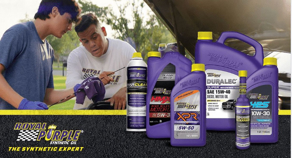 Thumbnail: Royal Purple HMX 5W-30 High Mileage Motor Oil, 5 Quarts