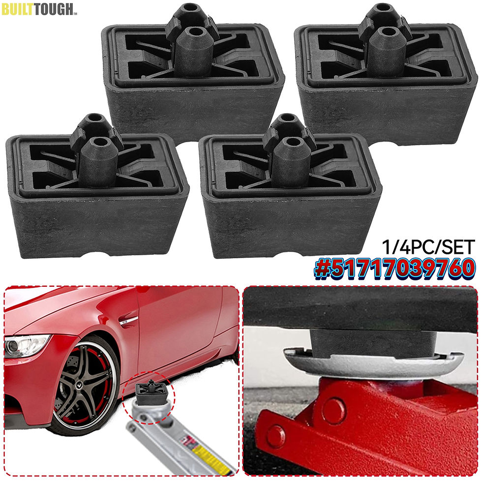 1/4pcs 51717039760 Under Car Jack Lift Jacking Point Support Pad Plug Block Cove