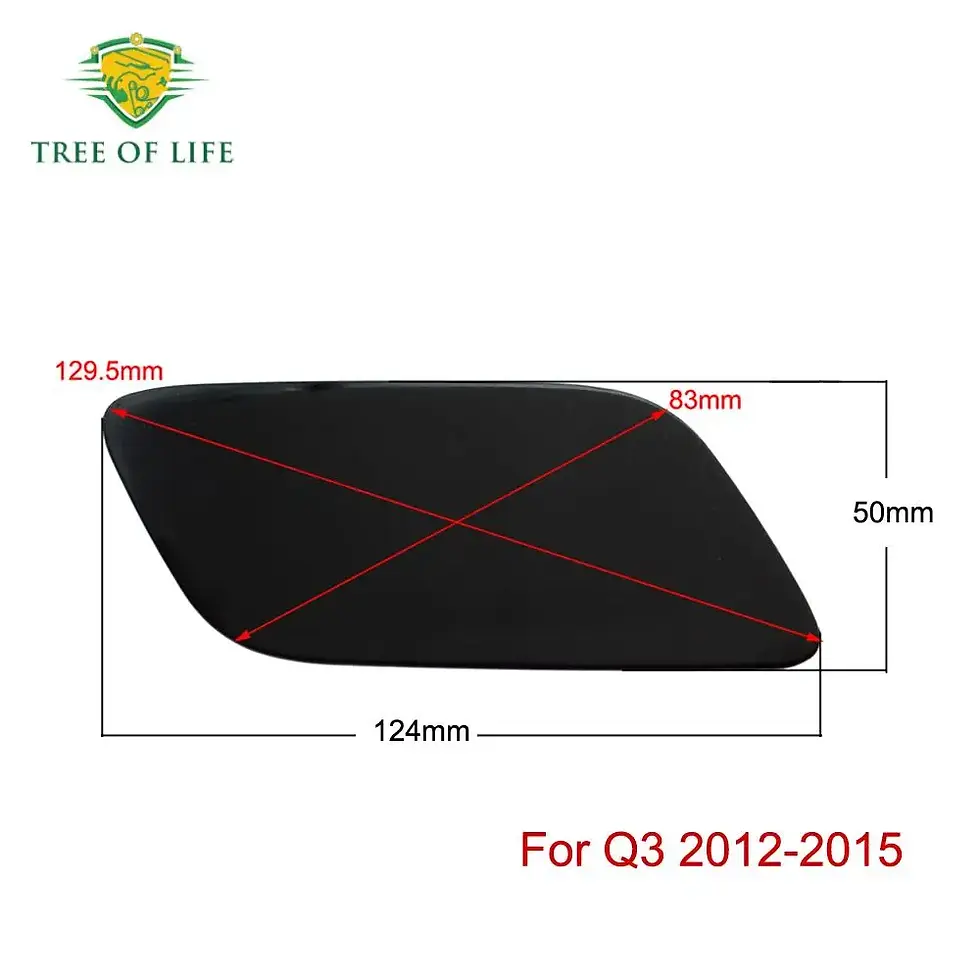 Thumbnail: For Audi Q3 2012 2013 2014 2015 2016 2017 2018 New Front Bumper Headlight Washer