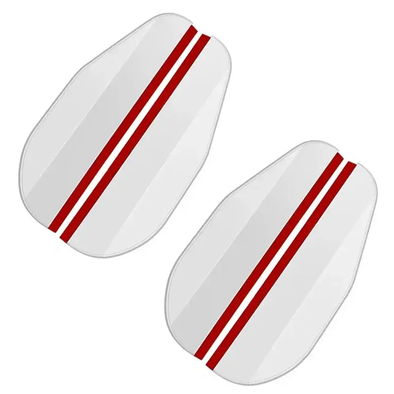 Thumbnail: 1set Car Carbon Fiber Rain Eyebrow Rearview Mirror Visor Shade Rain Cover Rear V