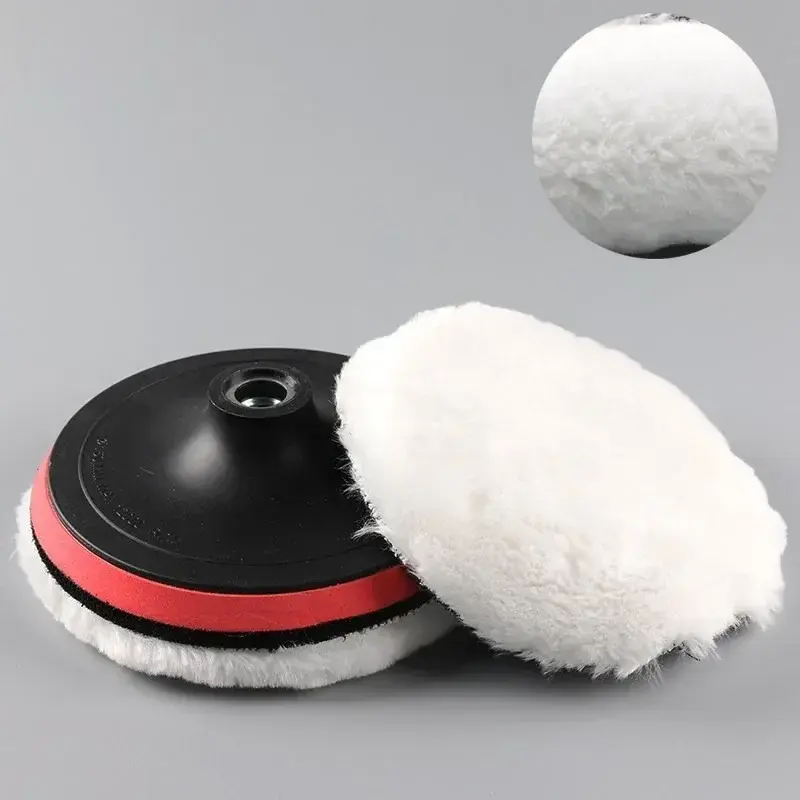 Thumbnail: 3/4/5/6/7 Inch Polishing Kit Polishing Pad Car Waxing Sponge Disk Wool Wheel Aut