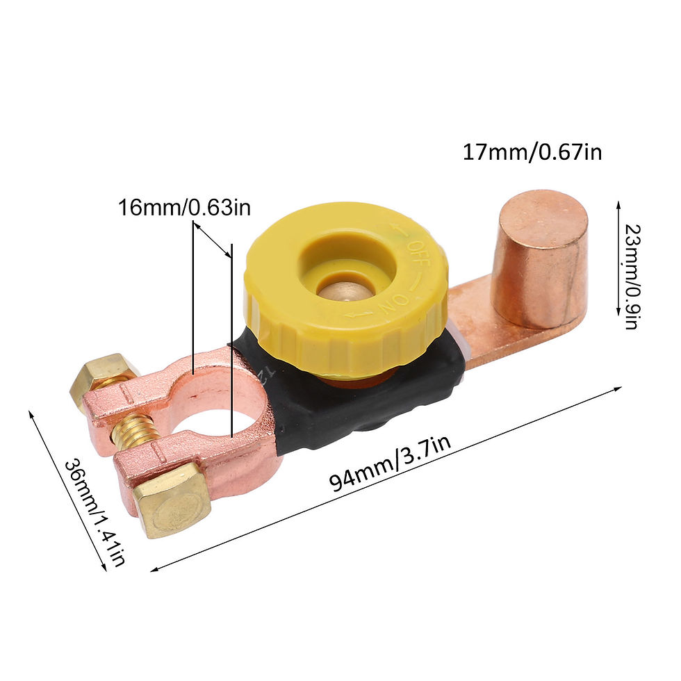 Thumbnail: New 1Pc Battery Isolator Switch Power Battery Disconnect Switch Negative Termina