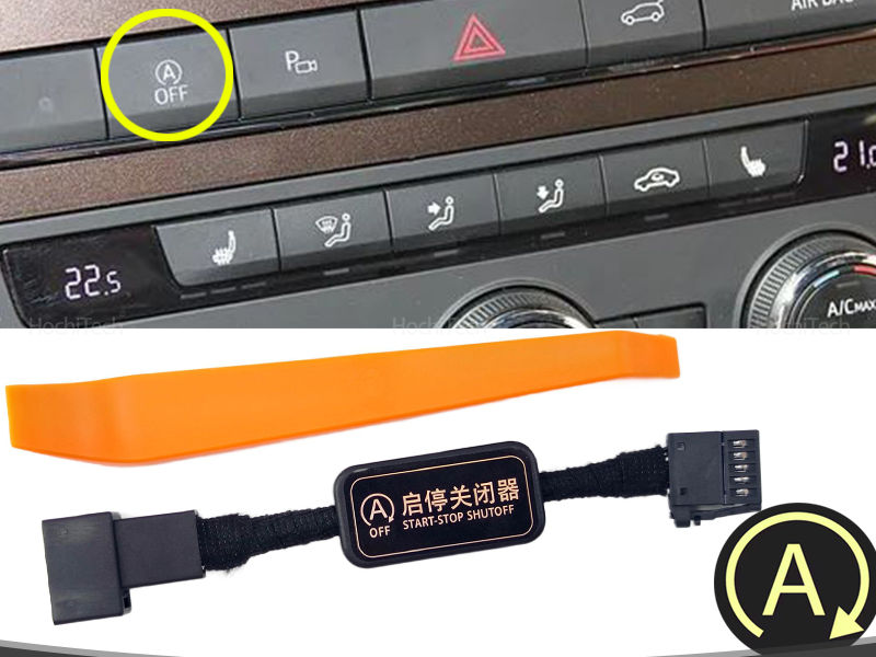 For Seat Ateca KH7 2016-21 Automatic Default Start Stop Switch Car Stop Start En