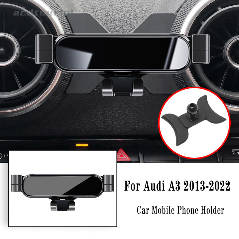 Car Phone Holder for Audi A3 S3 8V 2014-2020 Gravity Navigation Bracket GPS Stan