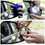 Thumbnail: 2Pcs Blind Spot Car Auxiliary Rearview Mirrors 360 Degree Rotating Suction Cup M