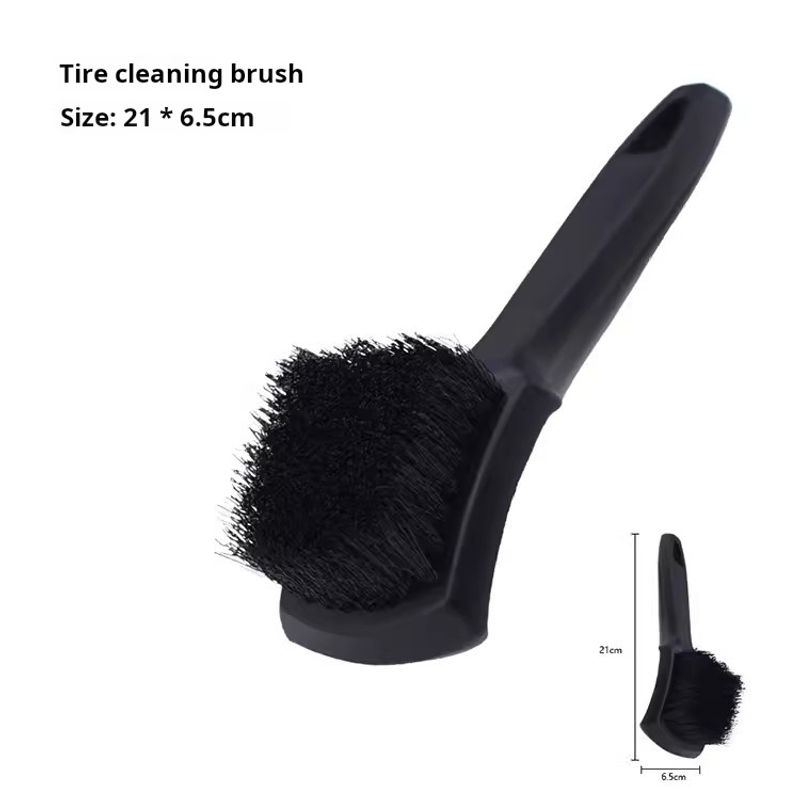 Thumbnail: Car Tire Wheel Rim Cleaning Brush Detailing Brushes Wash Towel Kit Universal Whe