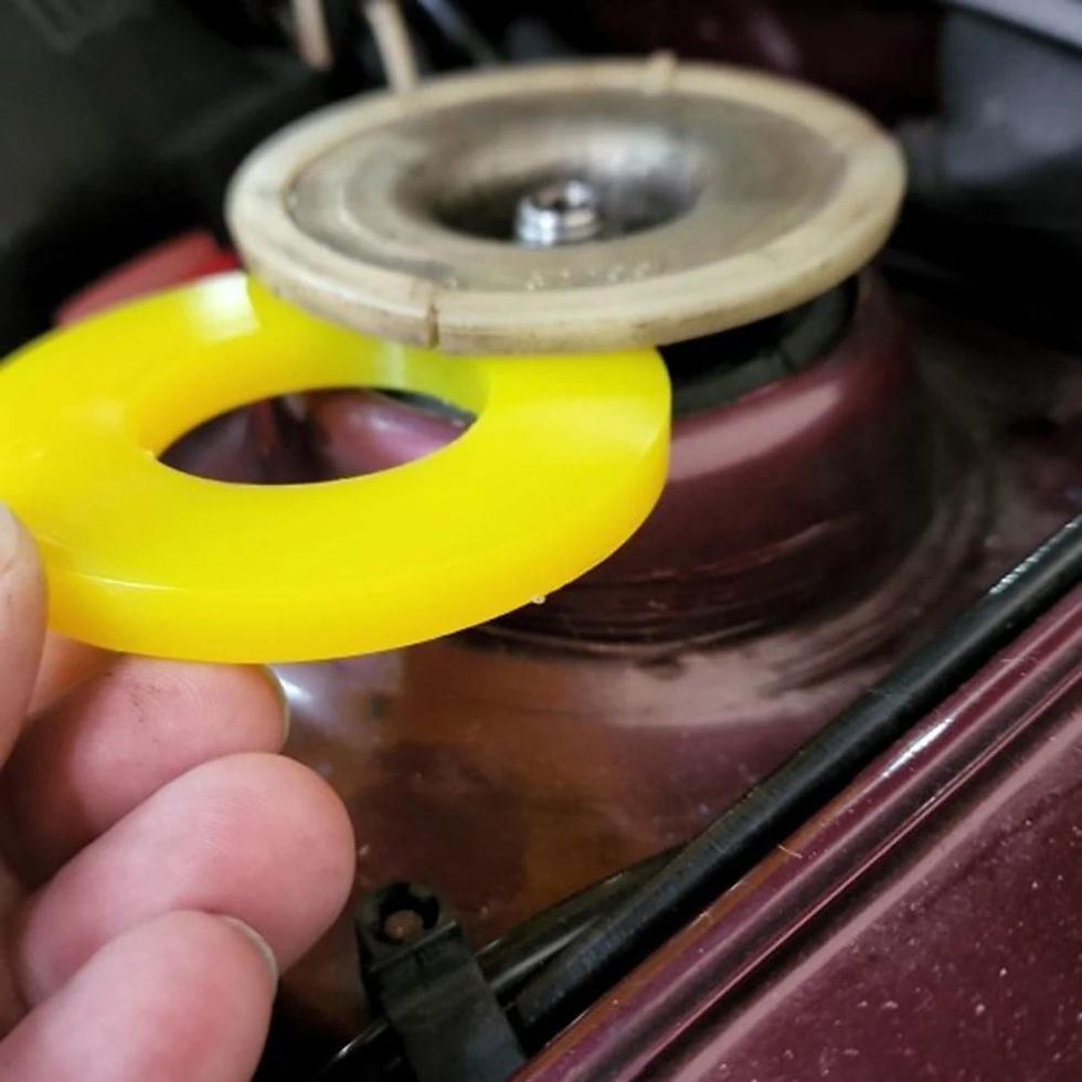 Thumbnail: 2Pcs Car Shock Absorber Silencer Pad Rubber Bushing Strut Mount Washer Suspensio