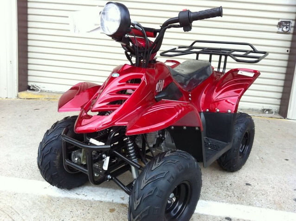 Thumbnail: 2021 TaoTao Boulder B1 110cc ATV -Tree Camo with GAS ATV quad 4 wheeler wit..