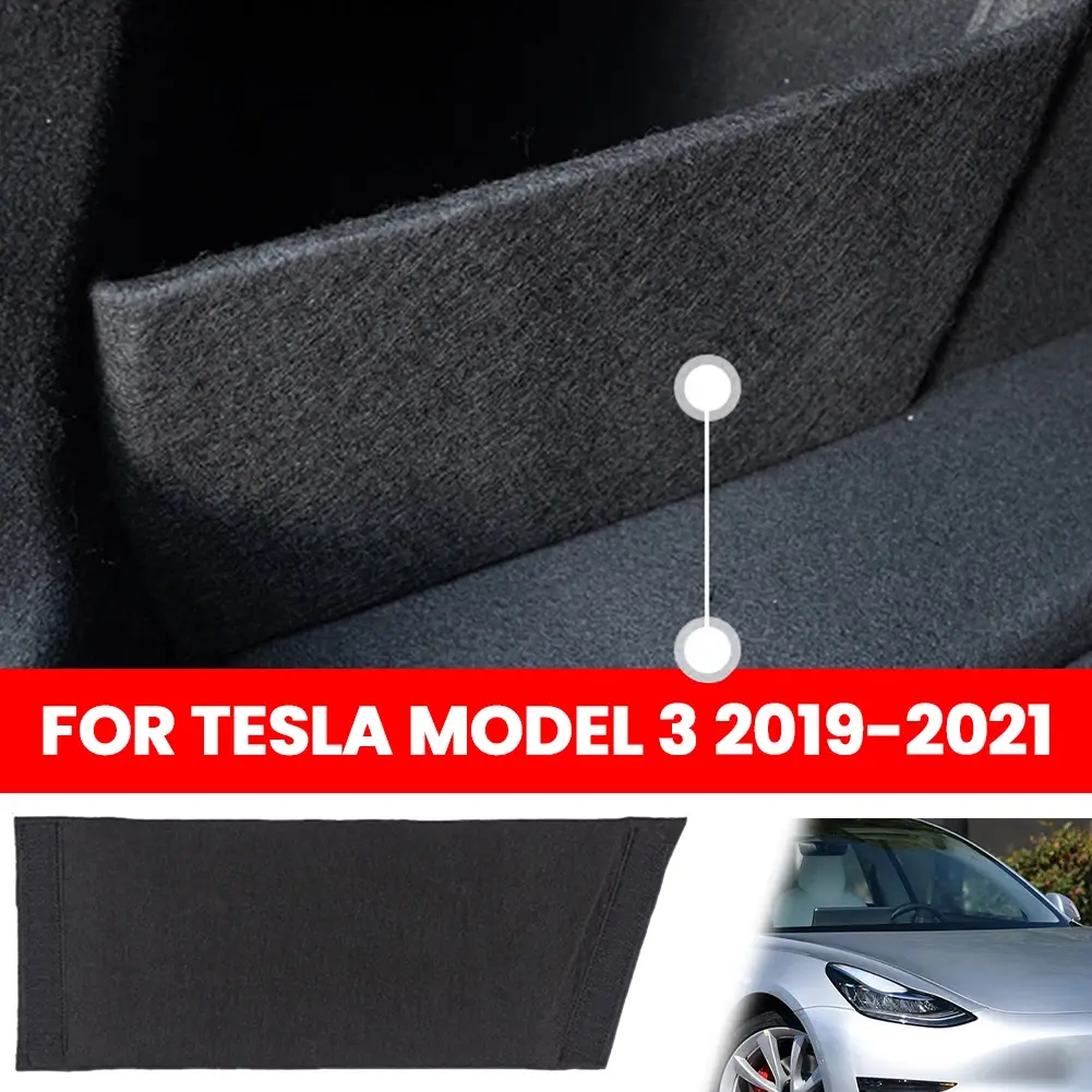 Trunk Partition Organizer for Tesla Model 3 2019-2021 Boot Storage Side Divider