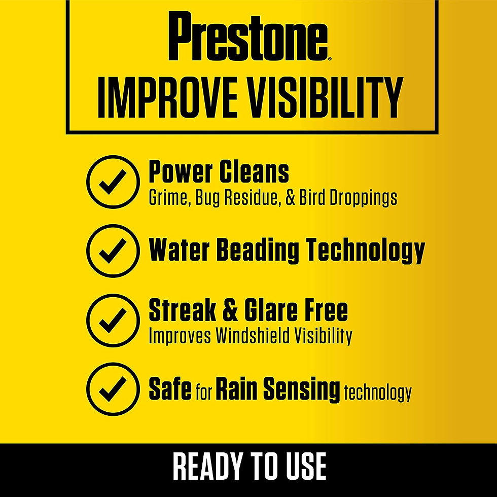 Thumbnail: Prestone Products AS657 Bug Wash Windshield Washer Fluid, 1-Gallon, Each