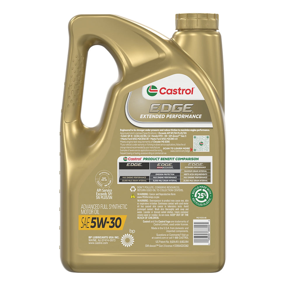 Thumbnail: Castrol EDGE Extended Performance 5W-30 Advanced Full Synthetic Motor Oil