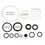Thumbnail: 1set Oil Pump Plunger Seal Rings Repair Tools Fuel Seal Ring Small O-ring /Horiz