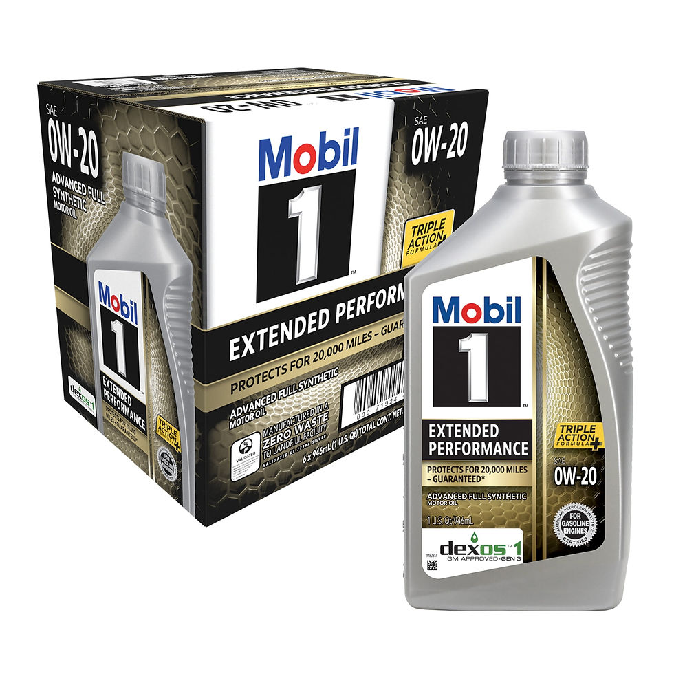 Thumbnail: Mobil 1 Extended Performance Full Synthetic Motor Oil 0W-20, 1 Quart