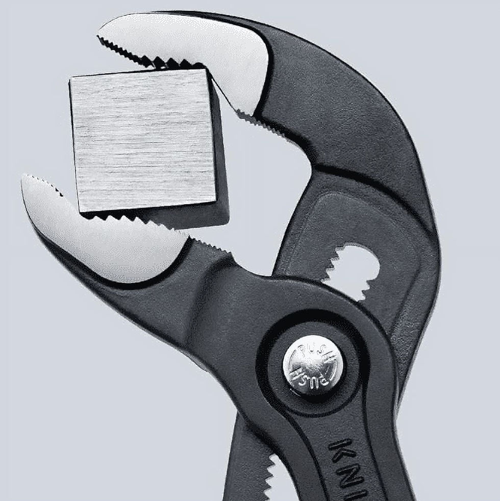 Thumbnail: KNIPEX Tools - Cobra Water Pump Pliers (8701250), Red,10-Inch