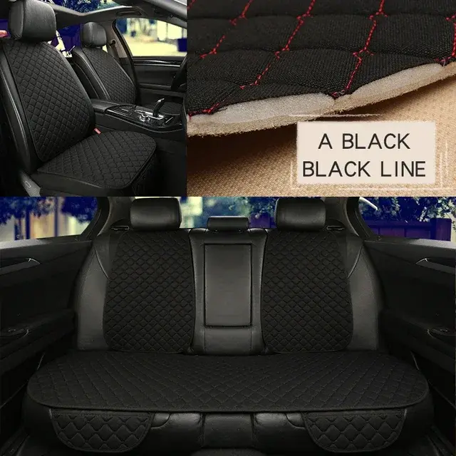 Thumbnail: Universal Car Seat Cover Protector Car Accessori Backrest Front Rear Seat Back W