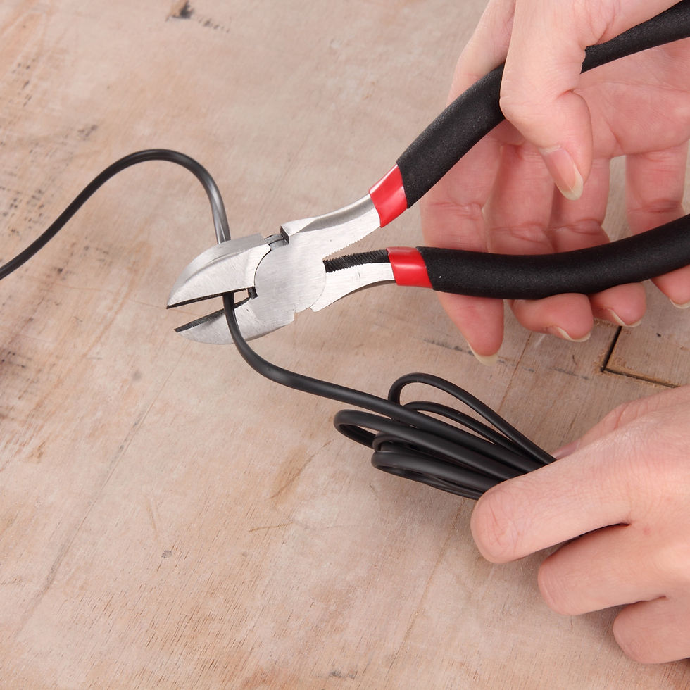 Thumbnail: Hyper Tough 5pc Assorted Pliers Set