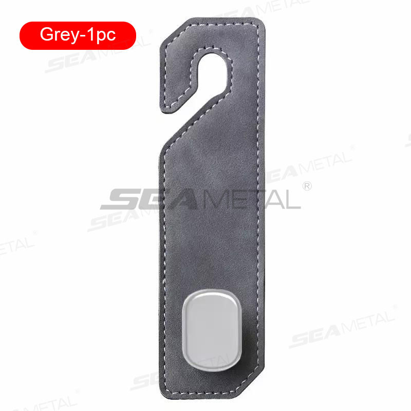 Thumbnail: BLALION Car Seat Headrest Hook Universal Hidden Auto Hook Suede Metal Hanging Ho