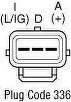 Thumbnail: OEG Parts New Alternator Replacement For Ford F-250 F-350 F-450 F-550 Super..