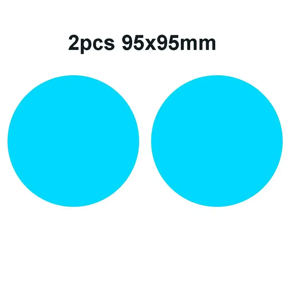 Thumbnail: 2/4/8pcs Car Side Rearview Mirror Waterproof Anti-Fog Film Side Window Glass Fil