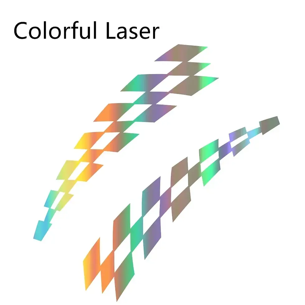 Thumbnail: 2PCS Universal Car Wheel Eyebrow Stickers Auto Tuning Accessories For Suzuki Vol