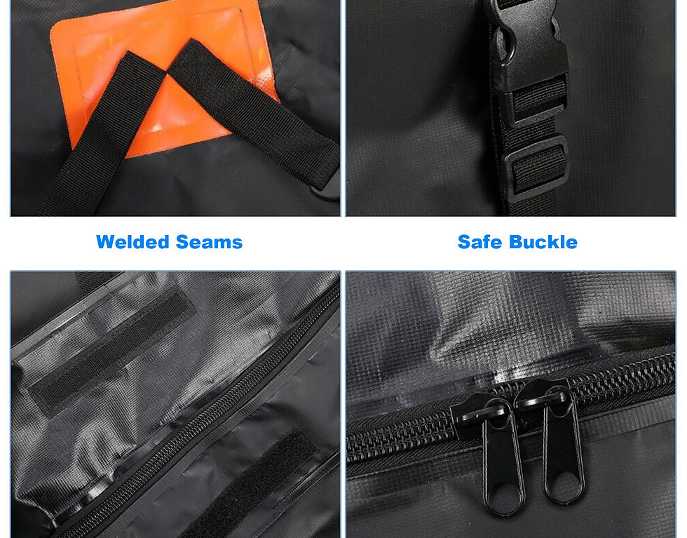 Thumbnail: Waterproof Cargo Bag Car Roof Cargo Carrier Universal Luggage Bag Storage Cube B