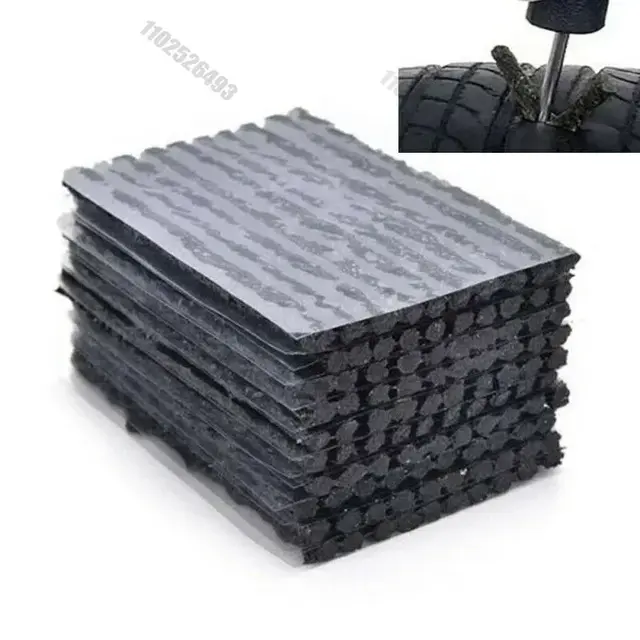 Thumbnail: Car Rubber Strips Tire Repair Tool Kit with Tubeless Tyre Puncture Studding Plug