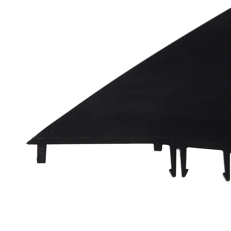 Thumbnail: Rearview Mirror Triangle Plate Side Door Mirror Triangle Molding Panel Cover Rep
