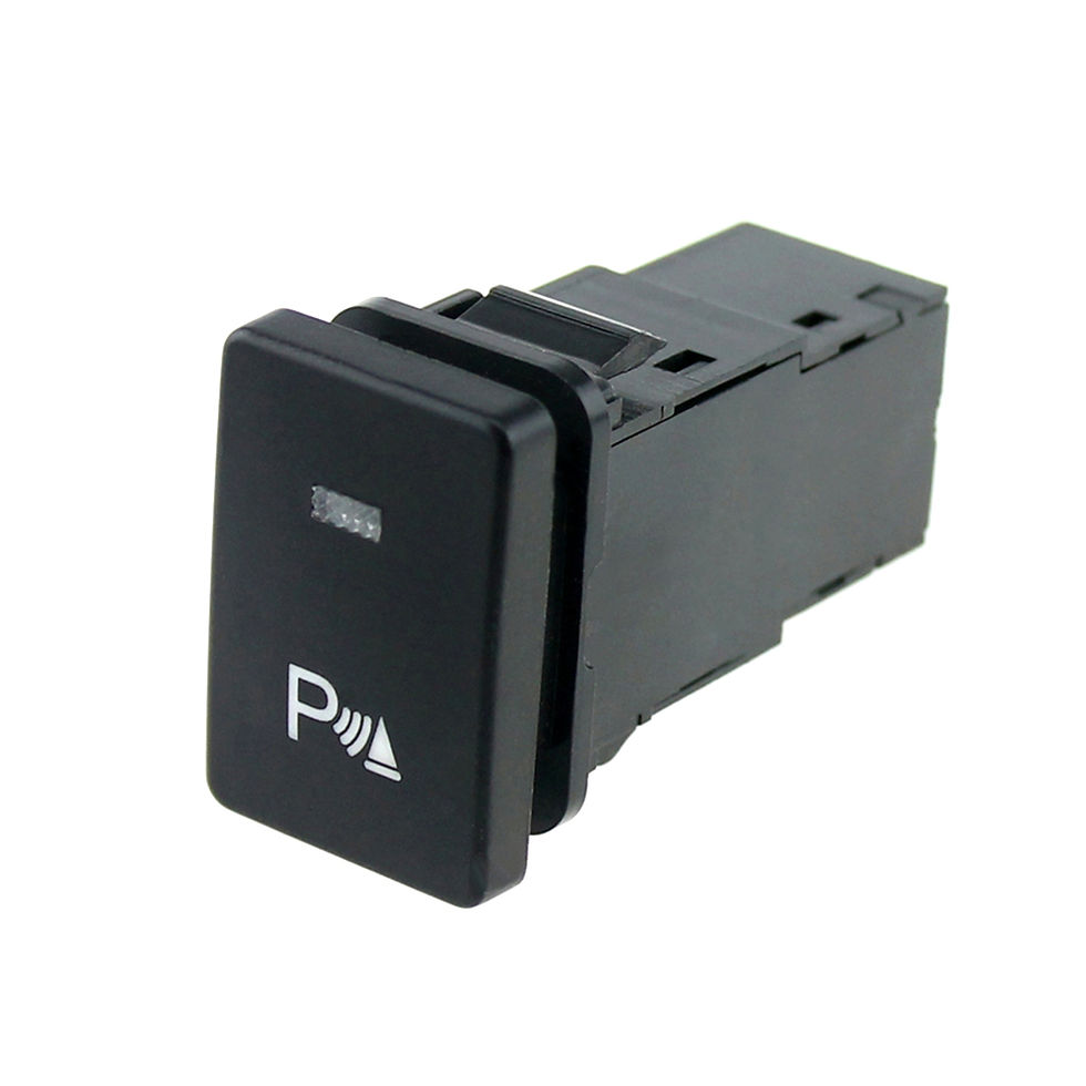 Thumbnail: Parking Switch Button 12V Car Switch Parking Pattern Button with Cable Auto Acce