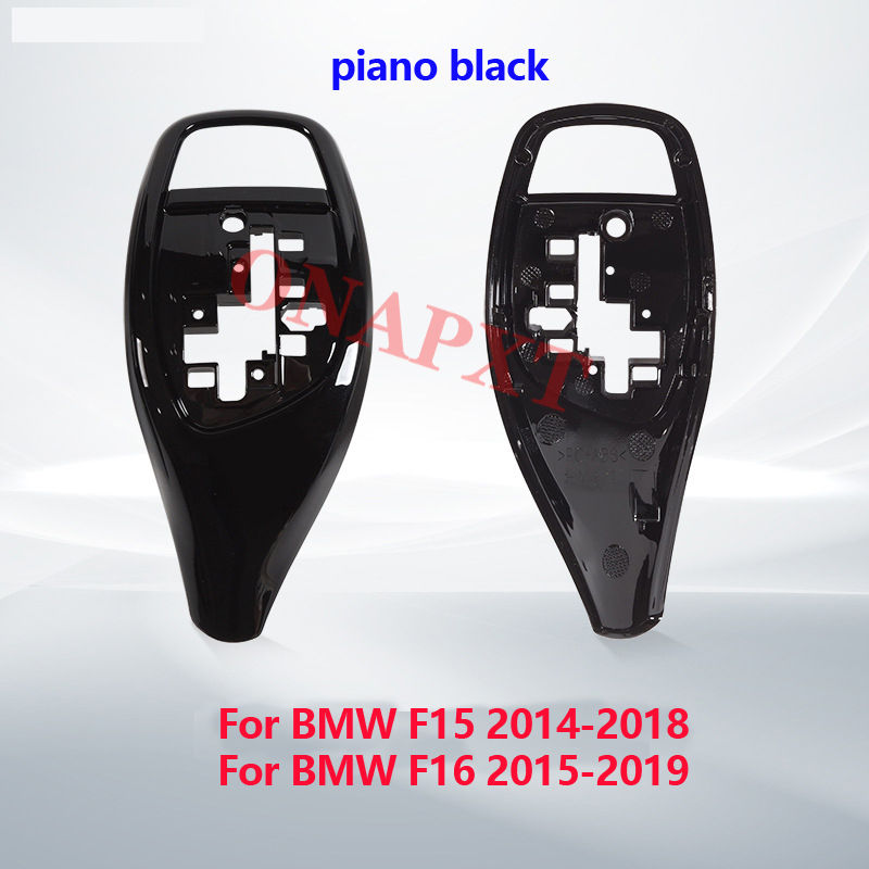 Thumbnail: Shift Lever Cover For BMW 1 3 4 5 X5 Series F30 F10 F15 Lever Gear Knob Gear Shi