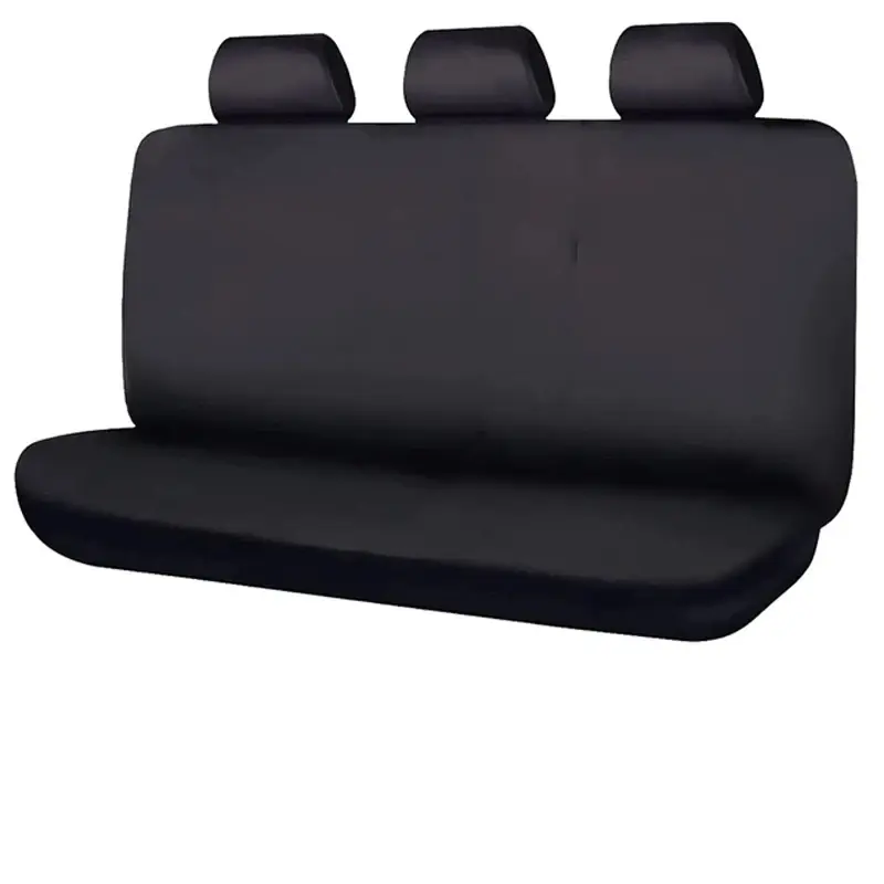 Thumbnail: Plain Fabric Bicolor Stylish Car Seat Covers Universal Polyester Car Seat Cover