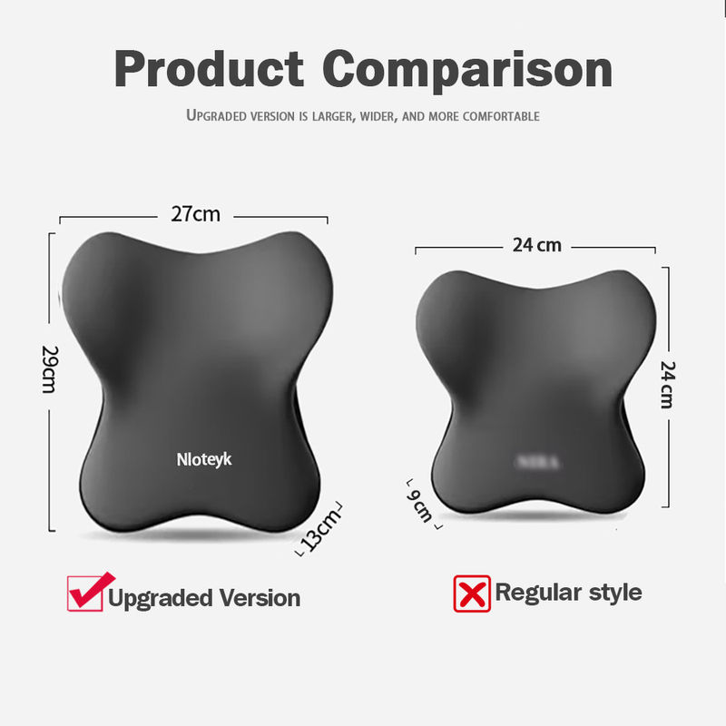 Thumbnail: Car Headrest Lumbar Support Lumbar Cushion Memory Foam Cushion Backrest Lumbar P