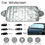Thumbnail: 1X Car Winter Windscreen Covers Windshield Frost Cover Ice Snow Shield Front Pro