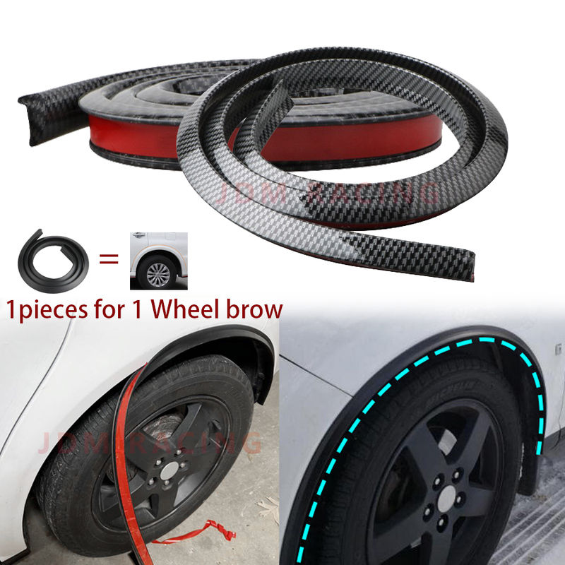 1.5m Universal Fender Flares Car Wheel Arches Wing Expander Arch Eyebrow Anti-co