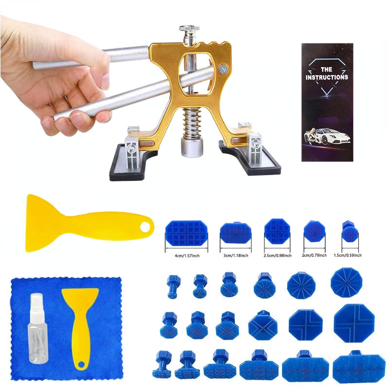 Thumbnail: New Car Dent Repair Tools Paintless Dent Repair Kit Auto Paintless Body Dent Rem