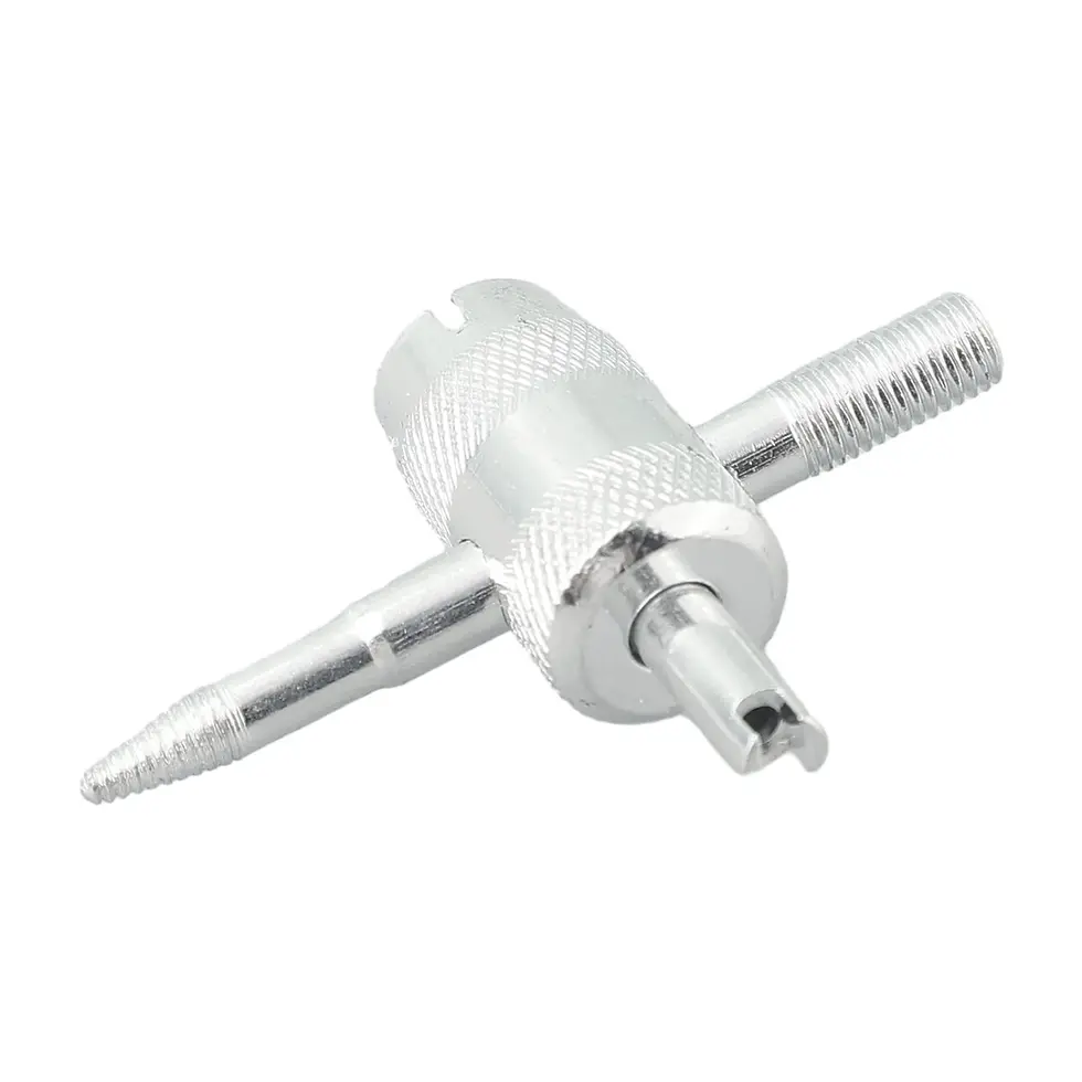 Thumbnail: Car Bike Truck Slotted Handle Tire Valve Stem Core Remover Screwdriver Tire Repa