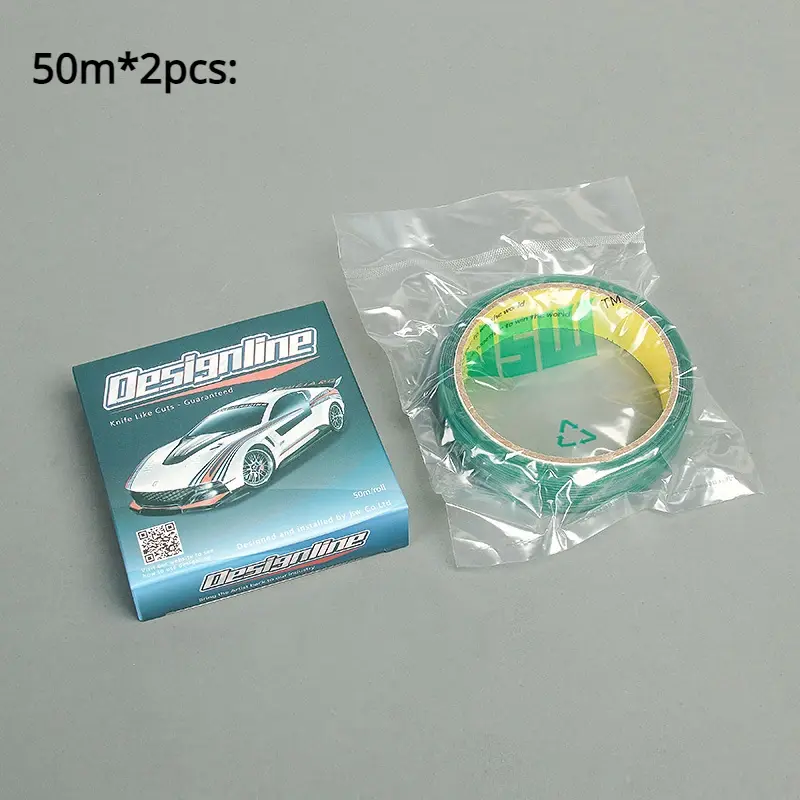 Thumbnail: 5/10/50M Vinyl Wrap Car Stickers Knifeless Tape Design Line Car Film Wrapping Cu