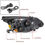 Thumbnail: DNA Motoring HL-3D-E6003-BK For 2004 to 2007 BMW E60 525i 530i 525xi 530xi ..