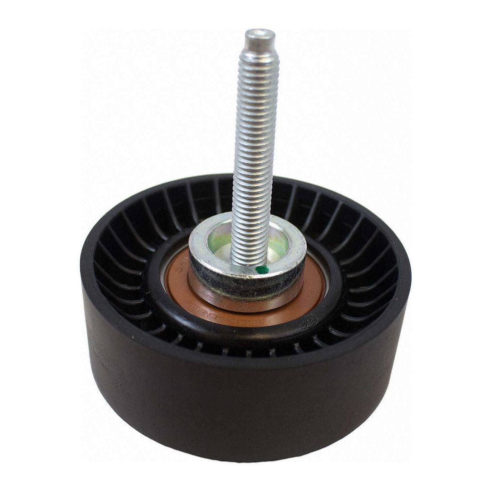 Thumbnail: Motorcraft Accessory Drive Belt Idler Pulley YS-335 Fits select: 2008-2012 ..