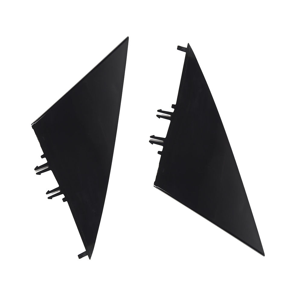 Thumbnail: Rearview Mirror Triangle Plate Side Door Mirror Triangle Molding Panel Cover Rep