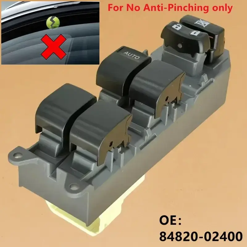 Thumbnail: Electric Power Window Control Switch For Toyota RAV4 Camry Corolla VIOS Yaris Hi