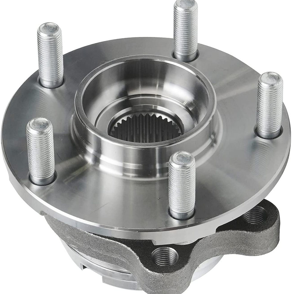Thumbnail: Detroit Axle - 2 Front Wheel Bearing Hubs for Nissan Altima Maxima Pathfind..