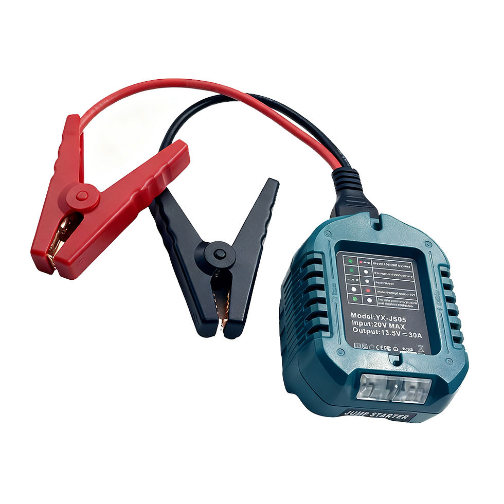Thumbnail: Car Jump Starters Adapter for Makita 18V Lithium Battery Booster Car Cable Emerg